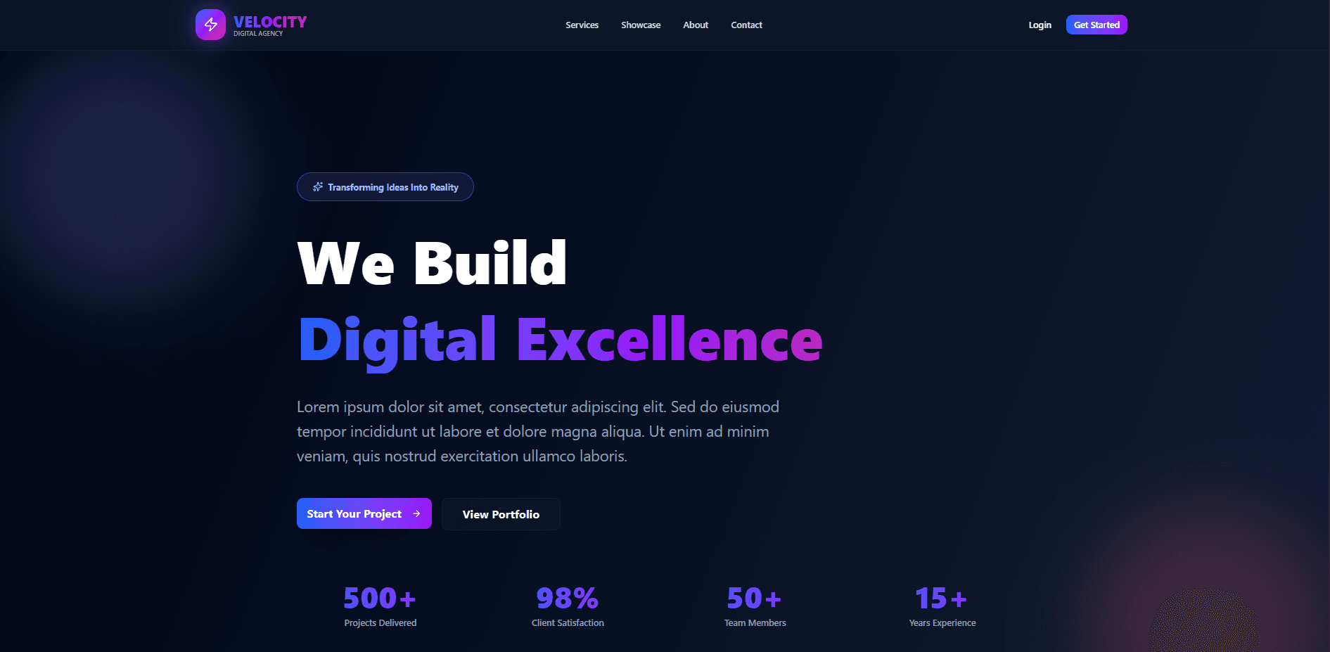 Digital Agency Template